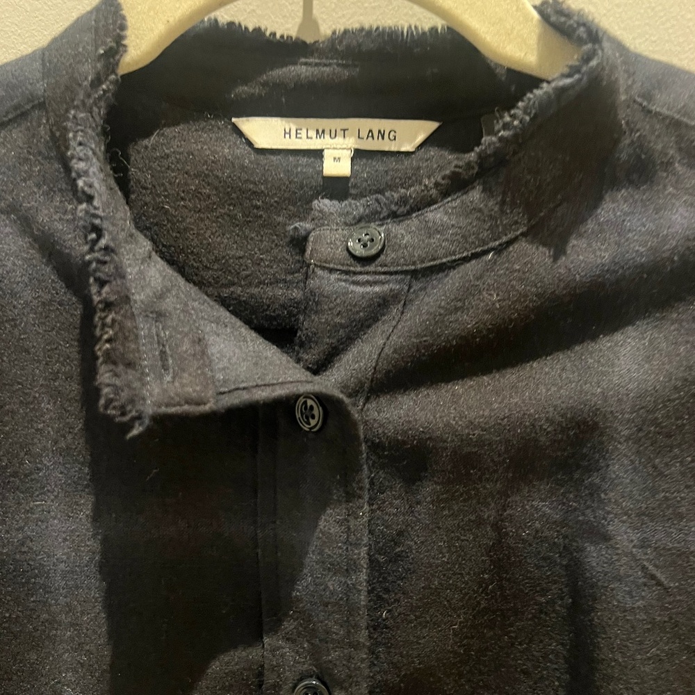 Helmut Lang flannel shirt